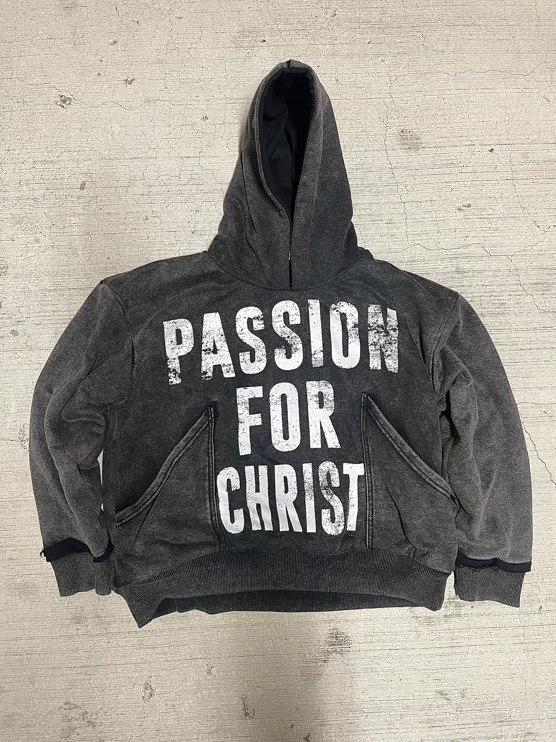 Black Passion For Christ Hoodie