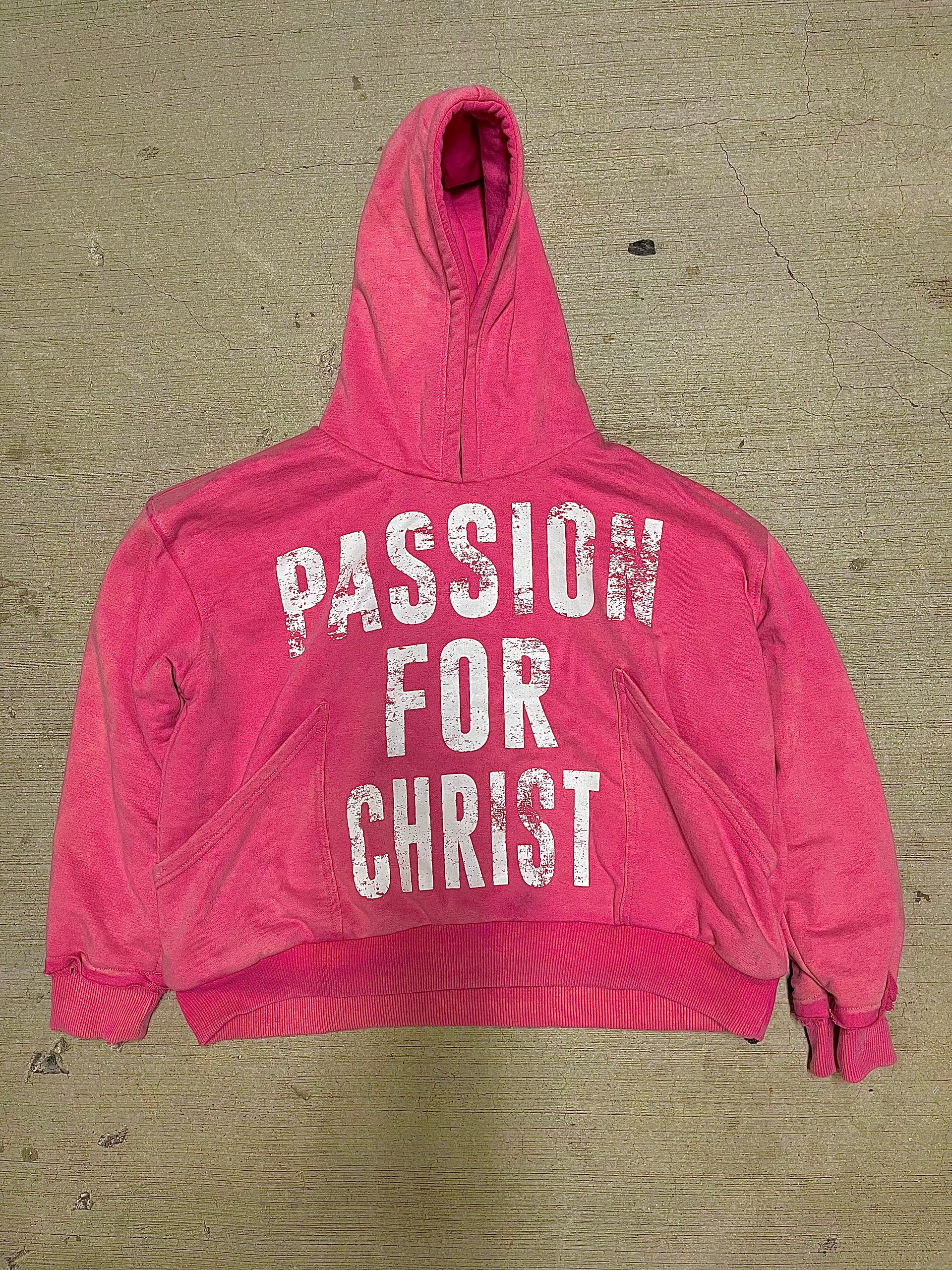 Pink Passion For Christ Hoodie